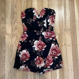 Charlotte Russe Floral Romper
